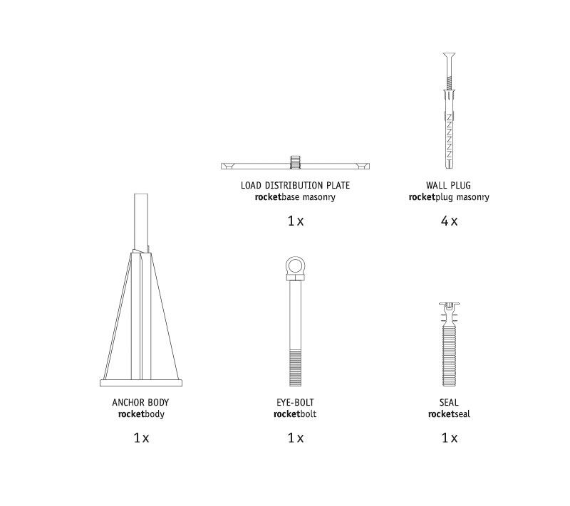 isorocket® rocketcomponents Masonry